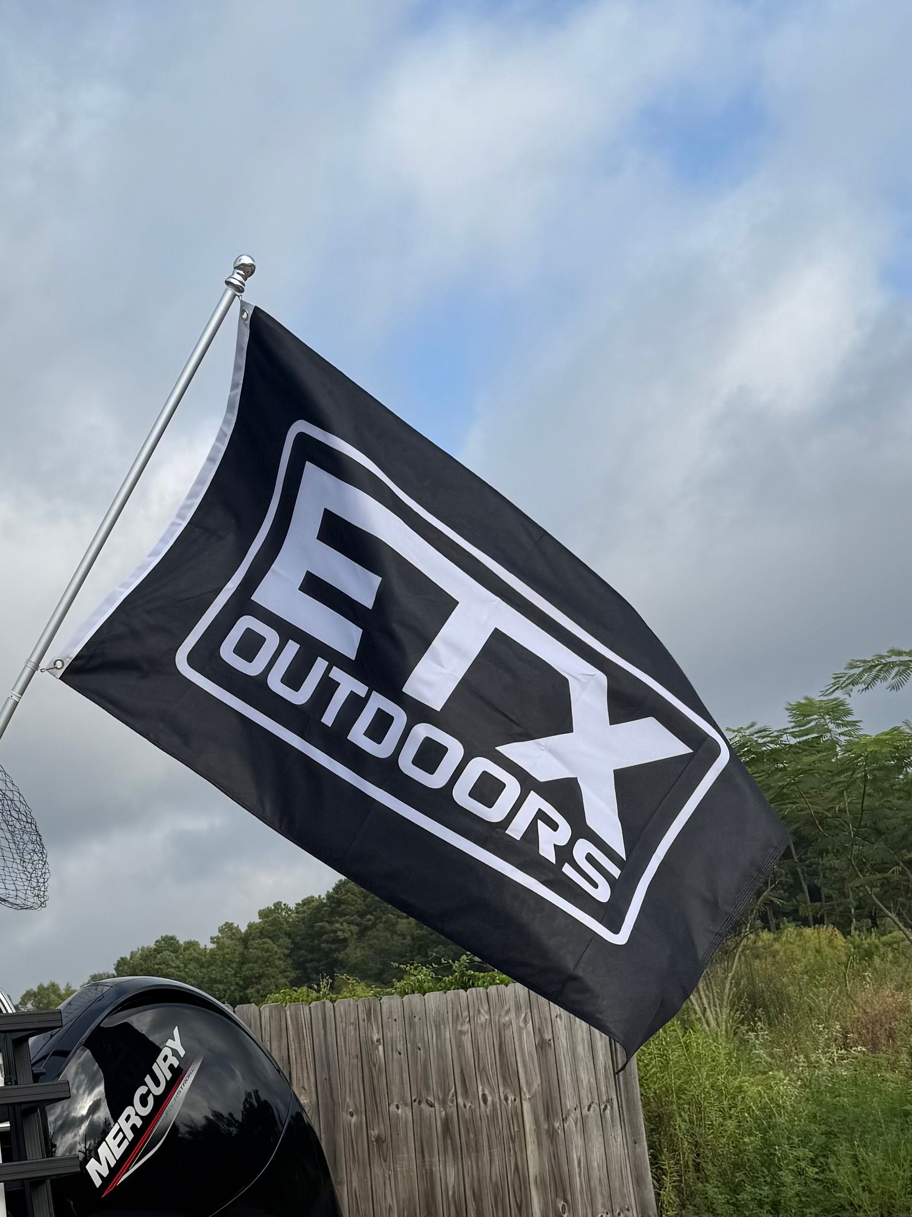 ETX Outdoors Boat Flag