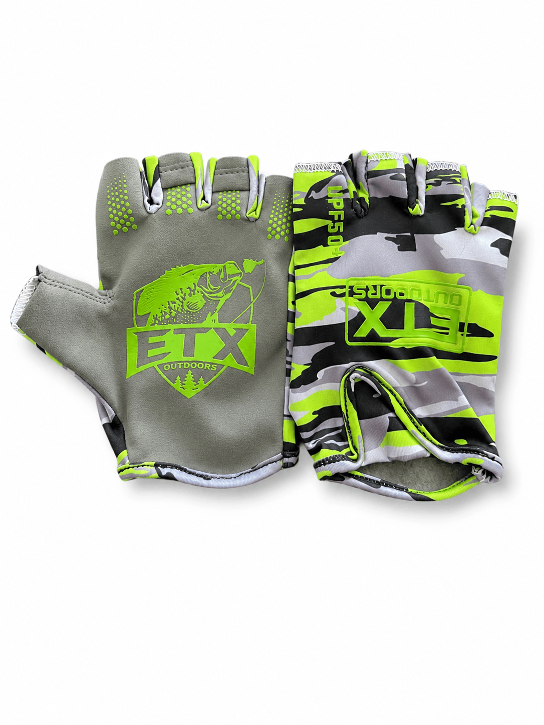 Stubby Enhanced-Grip Sun Protection Fishing Glove