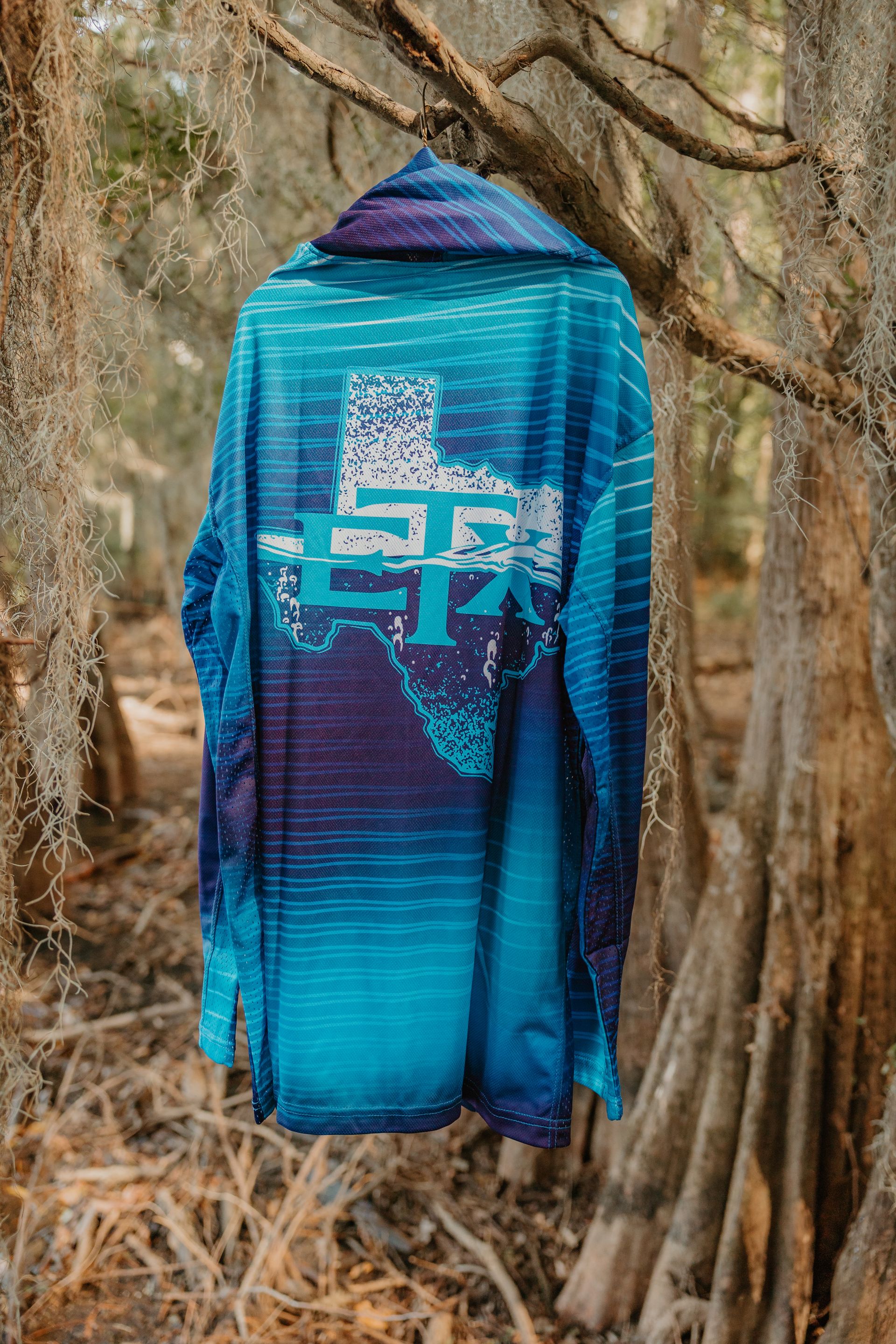 ETX Deep Water Hooded Performance Sun Shirt